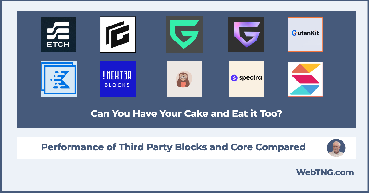Block performance comparison